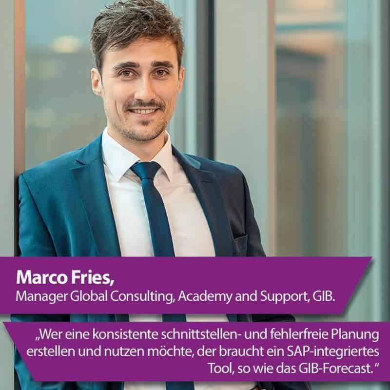 Bestandsplanung – schneller und effizienter Marco-Fries